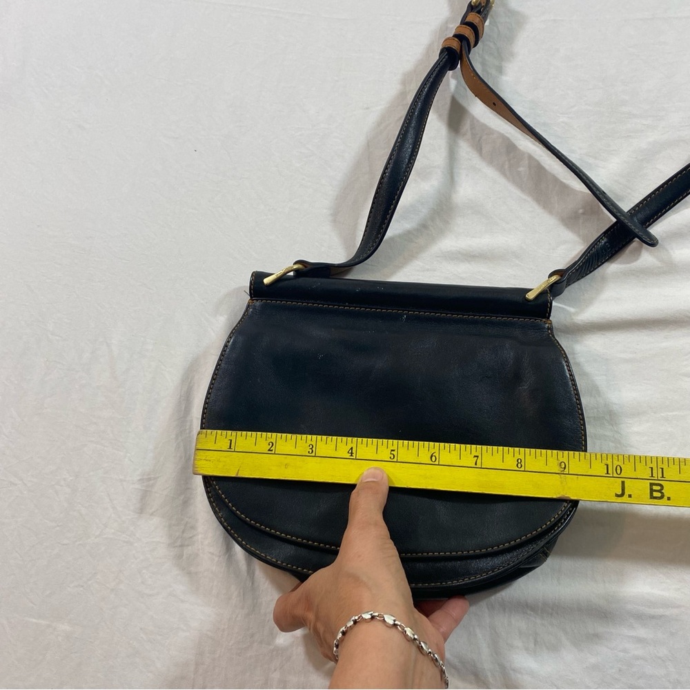 Vera Bradley Shoulder Bag Soft Leather  black bag - Picture 7 of 9